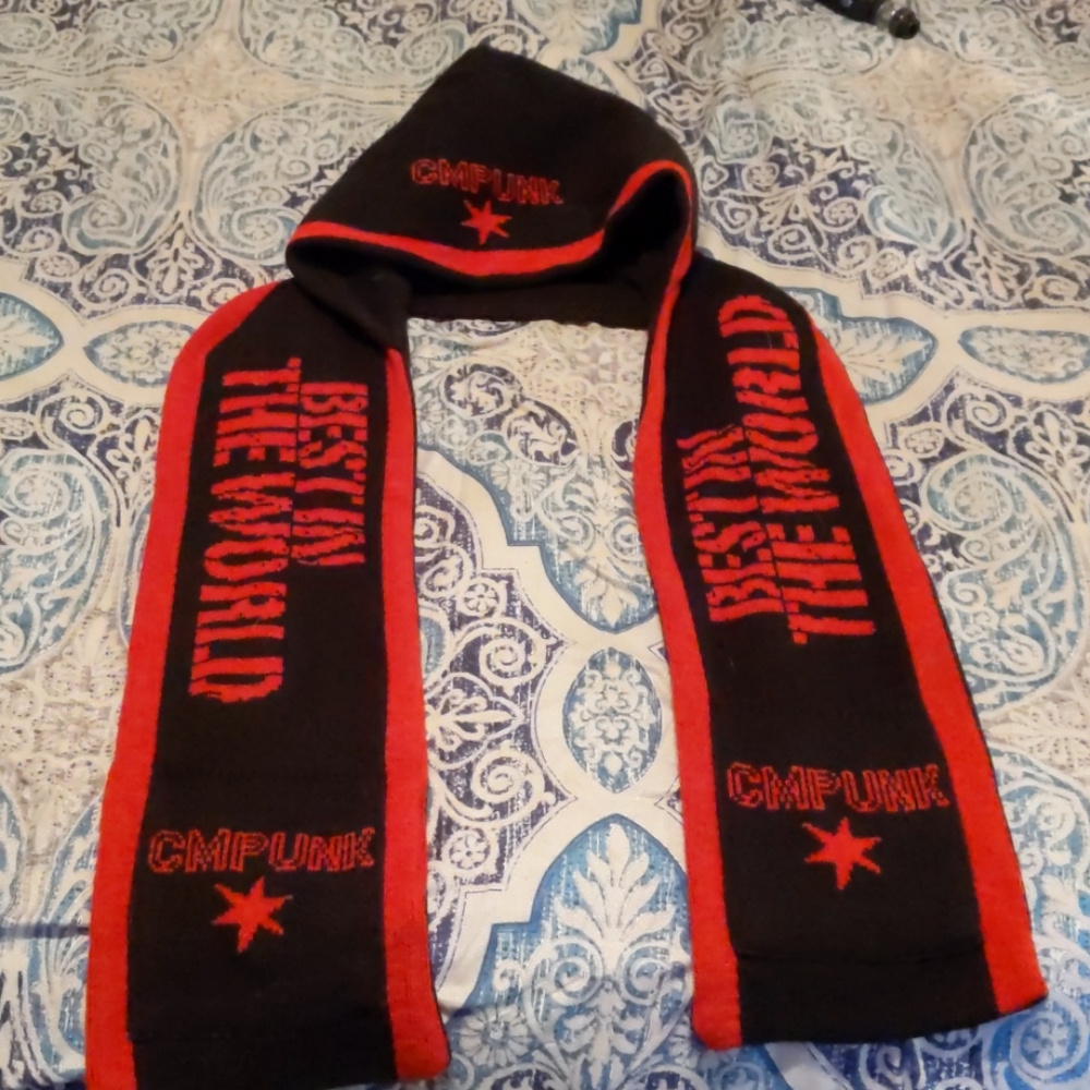 CM Punk Hooded Scarf